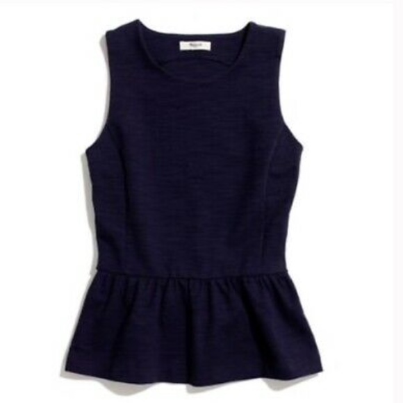 Madewell Peplum Tank - Picture 1 of 10